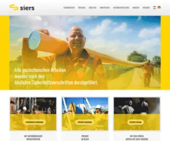 Siersgmbh.de(Siers Groep Oldenzaal B.V) Screenshot