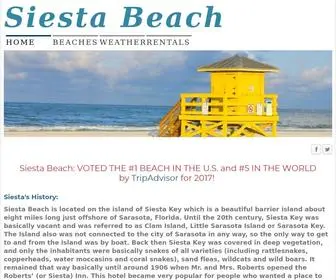 Siestabeach.org(Siesta Beach) Screenshot