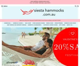 Siestahammocks.com.au(Siesta Hammocks) Screenshot