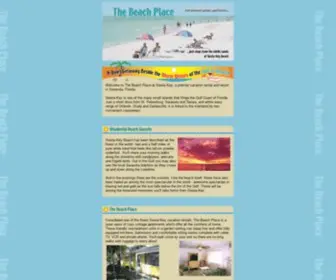 Siestakeybeachplace.com(The Beach Place) Screenshot