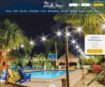 Siestakeypalmshotel.com(Sarasota FL Hotels) Screenshot