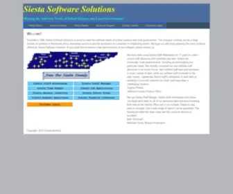 Siestaon-Line.com(Siesta Software Solutions) Screenshot