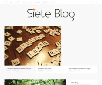 Sieteblog.com(Siete Blog) Screenshot