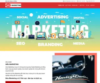 Sieumarketing.com(Siêu Marketing) Screenshot