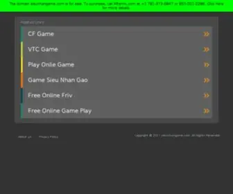 Sieunhangame.com(Siêu Nhân Game CF) Screenshot