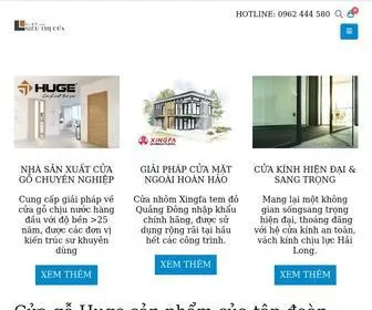 Sieuthicuaviet.com(Cửa gỗ Huge) Screenshot