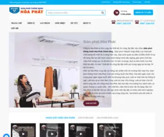 Sieuthihoaphat24H.com(Giàn phơi thông minh Hòa Phát) Screenshot