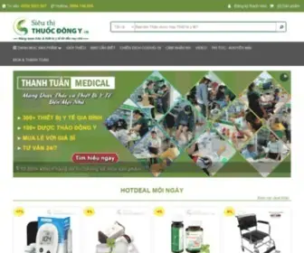 SieuthithuoCDongy.vn(Thanh Tuấn Medical & Siêu Thị Thuốc Đông Y) Screenshot