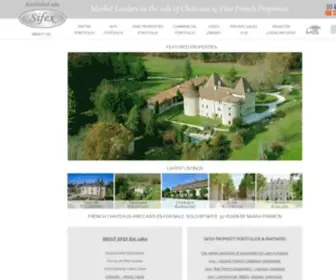Sifex.co.uk(French Property for sale) Screenshot