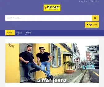 Siffarjeans.com(Siffar Jeans) Screenshot