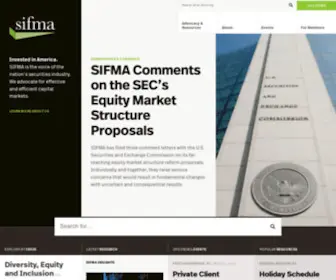 Sifma.org(Sifma) Screenshot