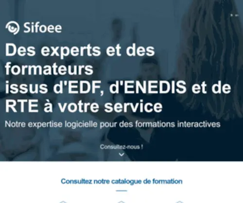 Sifoee.com(Formations pour les métiers l'électricité) Screenshot