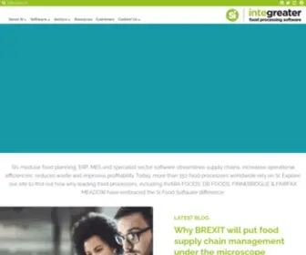 Sifoodsoftware.com(Food ERP and MES) Screenshot