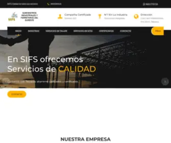 Sifs.com.mx(Suministros Industriales y Ferreteros del Sur Este) Screenshot