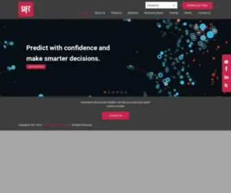 Sift-AG.com(Sift Analytics Development) Screenshot