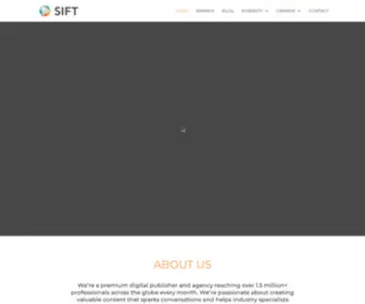 Siftgroups.com(Digital Engagement Specialists) Screenshot