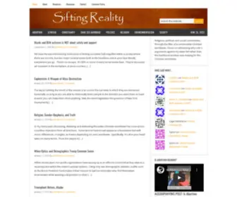 Siftingreality.com(Sifting Reality) Screenshot