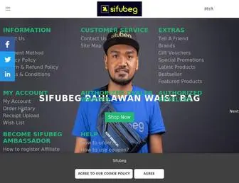 Sifubeg.com(Malaysia No) Screenshot