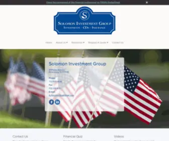 Sig-INC.biz(Solomon Investment Group) Screenshot