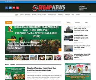 Sigapnews.net(Sigapnews) Screenshot