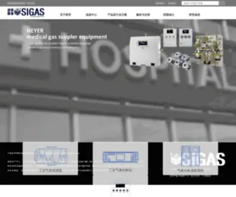 Sigas-Group.com(江苏舒茨测控设备股份有限公司) Screenshot