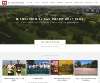 Sigc.com.ar(San Isidro Golf Club) Screenshot