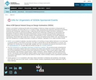 Sigda.org(Sigda) Screenshot