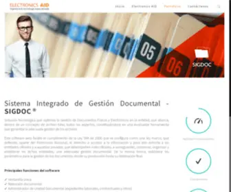 Sigdocs.com(Electronics AID) Screenshot