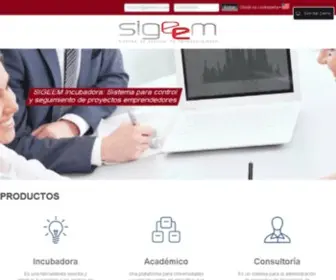 Sigeem.com(SIGEEM-Sistema de Gestión de Emprendimiento) Screenshot