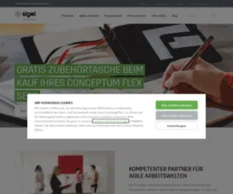Sigel-Office.com(Ihr Markenhersteller für New Work Office) Screenshot