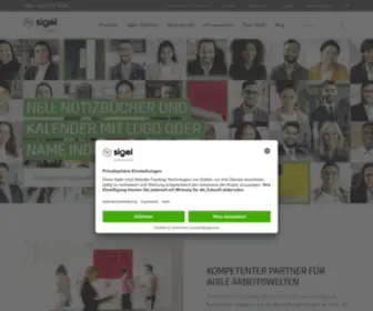 Sigel.de(Ihr Markenhersteller für New Work Office) Screenshot