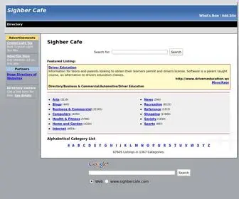 Sighbercafe.com(Sighber Cafe) Screenshot
