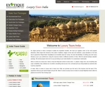 Sight-India.com(Luxury tour operator in india) Screenshot