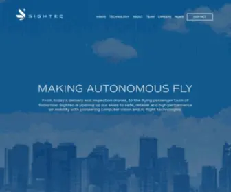 Sightec.com(Making Autonomous Fly) Screenshot