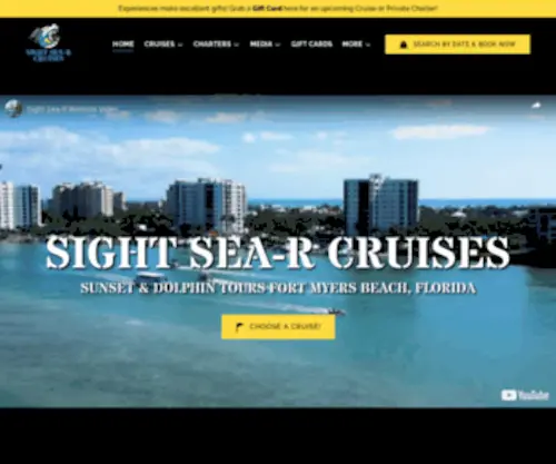 Sightseaflorida.com(Sight Sea) Screenshot
