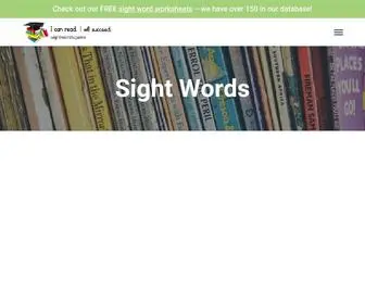 Sightwordsgame.com(Sight Words) Screenshot