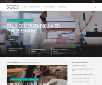 Sigids.nl(Alle informatie voor studenten over het studentenleven) Screenshot