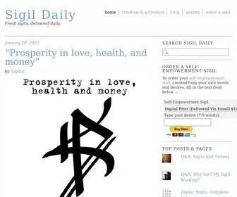 Sigildaily.com(Sigil Daily) Screenshot
