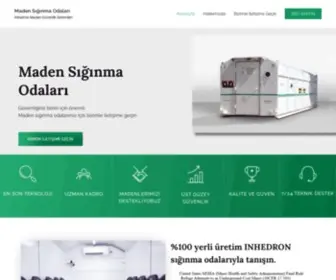 Siginmaodasi.com(Maden Sığınma Odaları) Screenshot