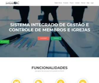 Sigloc.com.br(Sistema para Igreja Sigloc) Screenshot