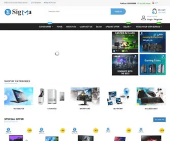 Sigma-Computer.com(Sigma) Screenshot