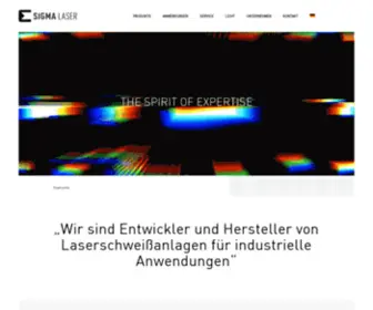 Sigma-Laser.com(Hersteller) Screenshot
