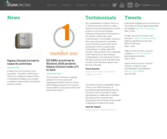 Sigma-Orionis.com(Sigma Orionis) Screenshot