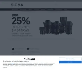 Sigma-Photo.es(Sigma Photo) Screenshot