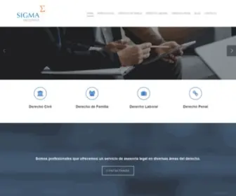 Sigmaabogados.cl(Sigma Abogados) Screenshot