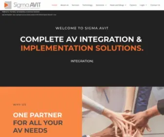 Sigmaavit.com(Sigma AVIT) Screenshot