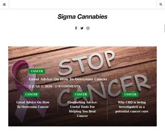 Sigmacannabis.com(Cannabis, marijuana, CBD) Screenshot