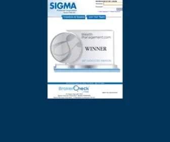 Sigmafinancial.com(Sigma Financial Corporation) Screenshot