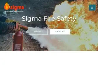 Sigmafiresafety.com(Sigma Fire Safety) Screenshot