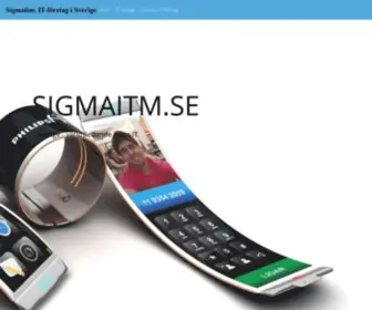 Sigmaitm.se(Sigma IT & Management Hem) Screenshot